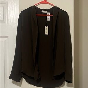 Babaton monocle Rich Mocha Brown Top